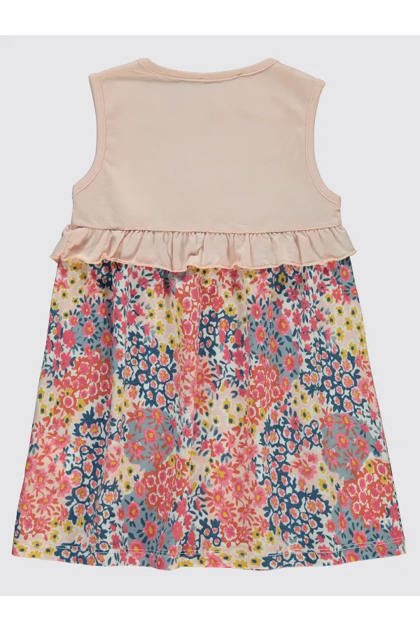 Girls' Vest and Dress 2-5 Years Old Powder - Package Girls' Vest and Dress 2-5 Years Old Powder - Package