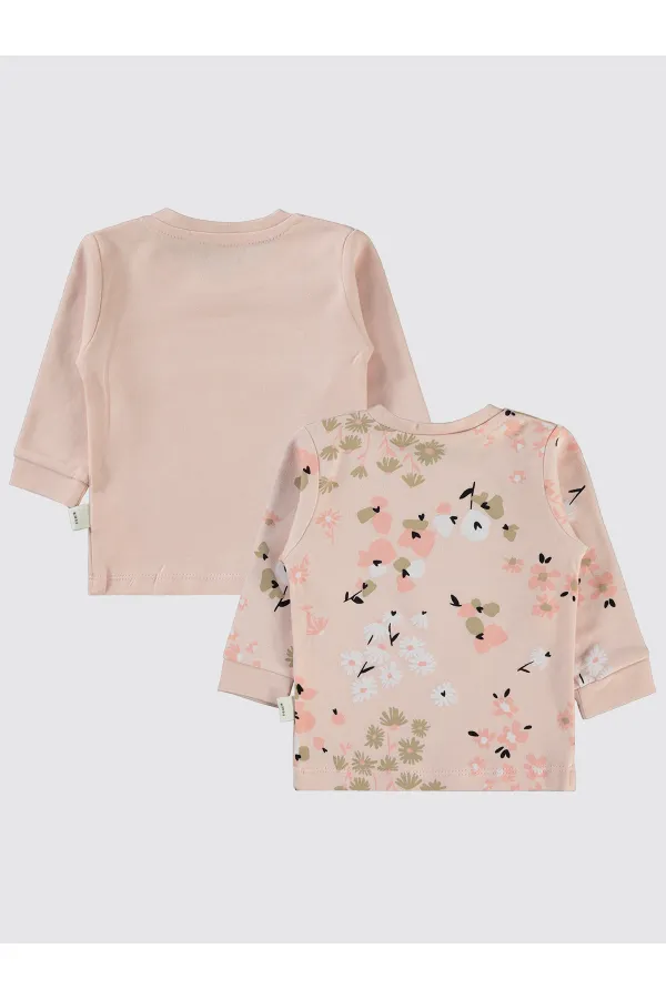 Baby Sweatshirt 0-24 Months Powder - Package Baby Sweatshirt 0-24 Months Powder - Package