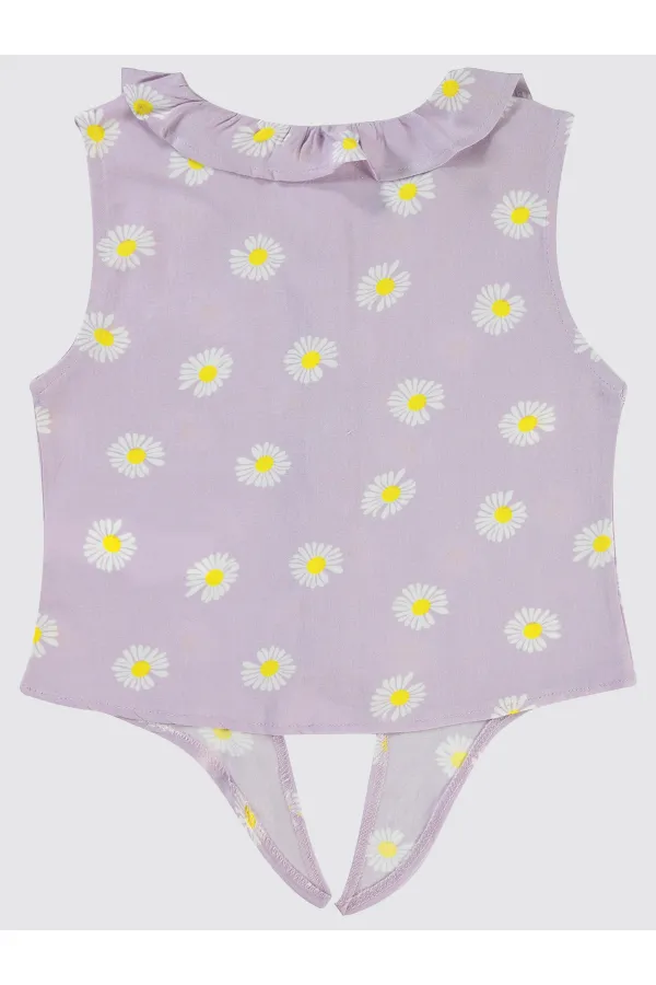Girl's Shirt 10-13 Years Old Lilac - Package