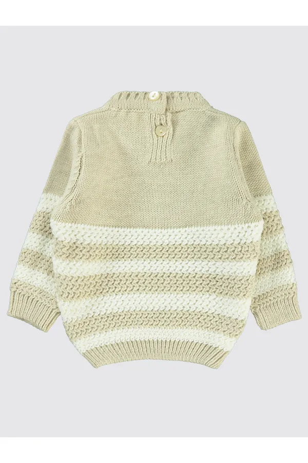 Baby Sweater 0-24 Months Beige - Pack