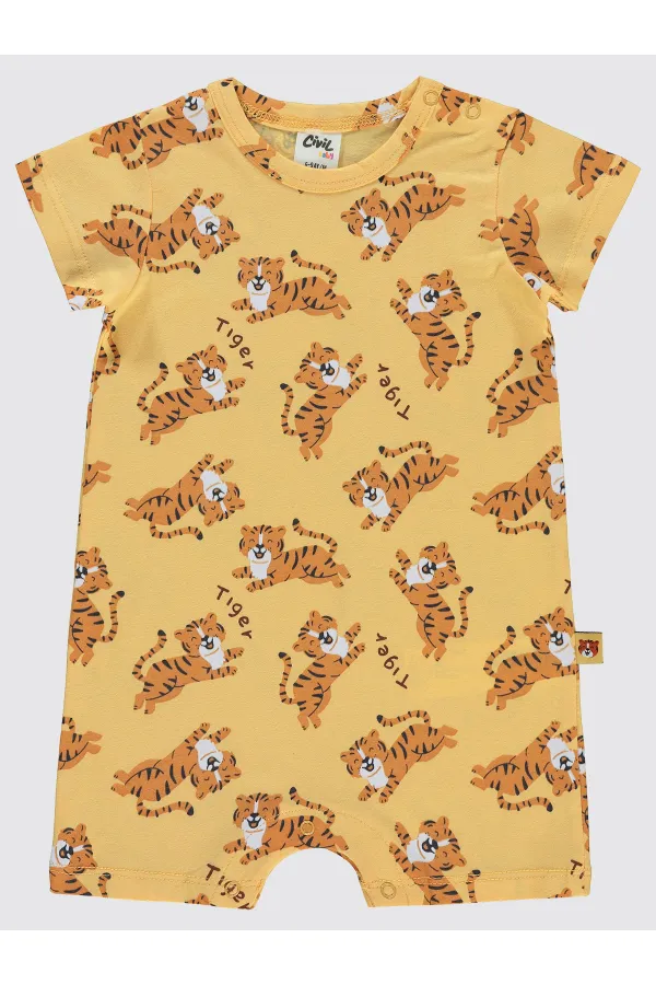 Baby Rompers 0-24 Months Soft Orange - Package