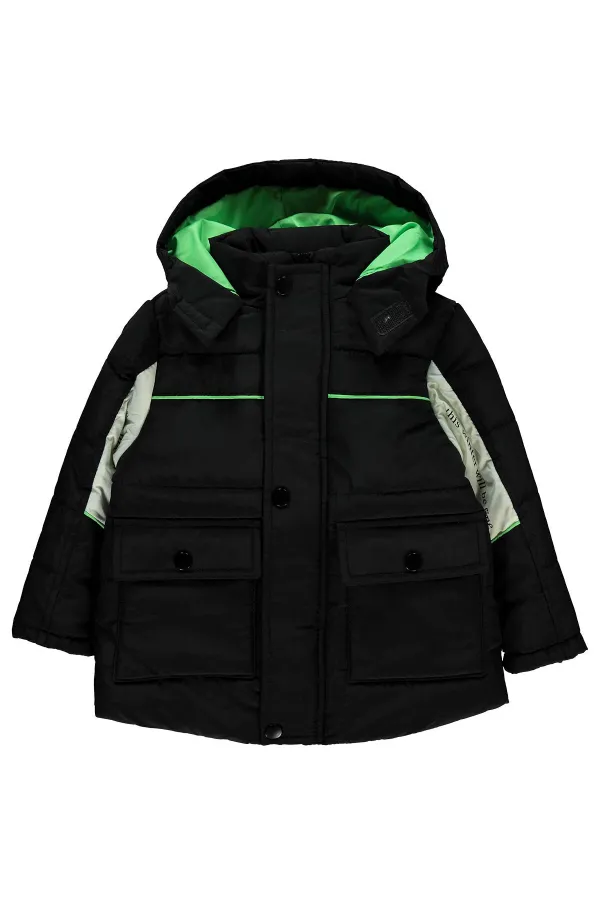 Boy's Coat 2-5 Years Black - Package