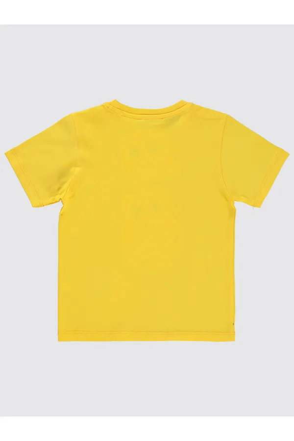 Boys T-Shirt 2-5 Years Yellow - Package