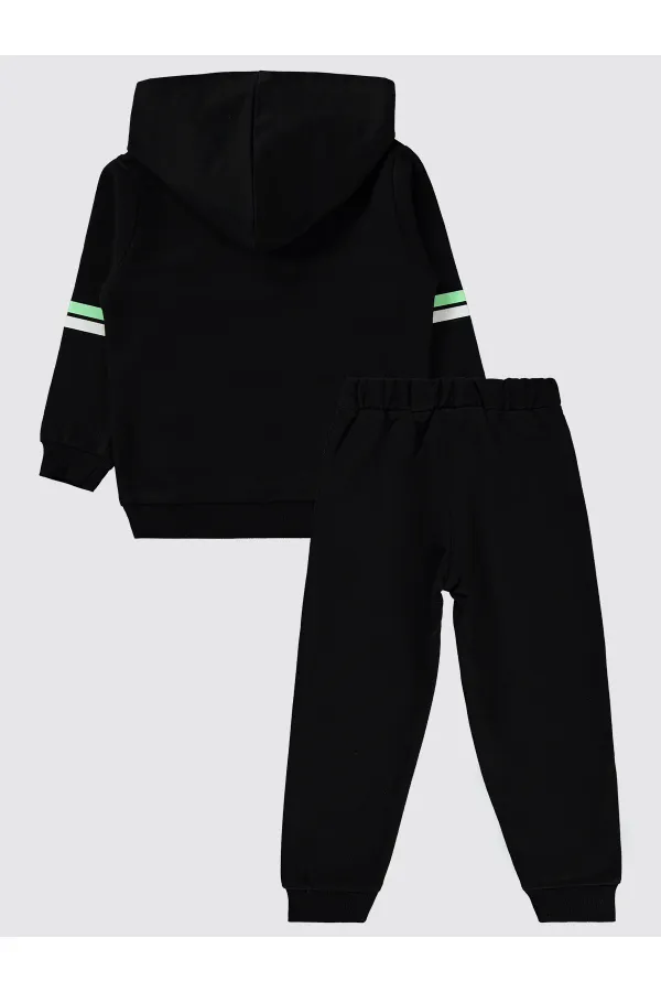 Boys Tracksuit Set 2-5 Years Old Black - Package Boys Tracksuit Set 2-5 Years Old Black - Package