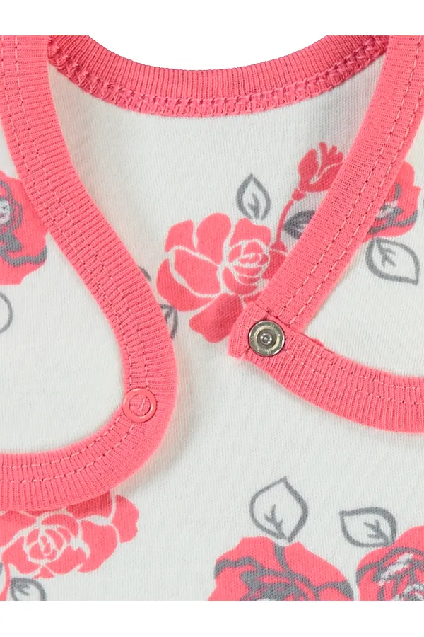 Bavoir bébé 0-24 mois Fleur de grenade - Paquet