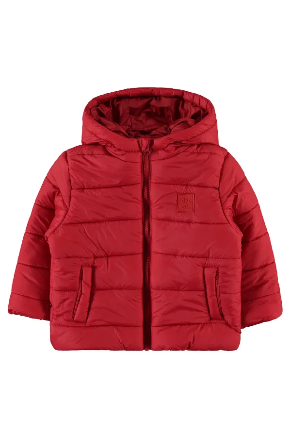 Manteau garçon 2-5 ans Rouge - Paquet
