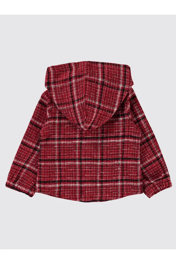 Girl's Shirt 2-5 Years Old Burgundy - Package
