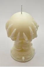 Sihirli Küre Tutan Cadı Eli Soya Wax Dekoratif Vanilya Kokulu Mum