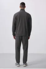 Survêtement Tommylife pour homme, texturé et confortable, en gros, 85273, gris foncé