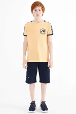Tommylife Toptan O Yaka Standart Kalıp Baskılı Erkek Çocuk T-Shirt 11121 Kavuniçi Tommylife Toptan O Yaka Standart Kalıp Baskılı Erkek Çocuk T-Shirt 11121 Kavuniçi