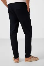 Tommylife Toptan Standart Fit Dokuma Hafif Esnek Chino Erkek Pantolon 82180 Lacivert