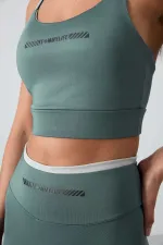 Tommylife Toptan Yüksek Bel Dar Paça Kadın Büstiyer Tayt Takım 95333 Mint Yeşili Tommylife Toptan Yüksek Bel Dar Paça Kadın Büstiyer Tayt Takım 95333 Mint Yeşili