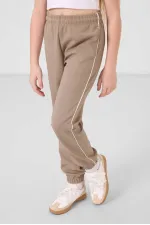 Tommylife Toptan O Yaka Baskılı Lastik Paçalı Standart Fit Kız Çocuk Eşofman Takım 75186 Ekru Koyu Bej Tommylife Toptan O Yaka Baskılı Lastik Paçalı Standart Fit Kız Çocuk Eşofman Takım 75186 Ekru Koyu Bej