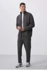 Survêtement Tommylife pour homme, texturé et confortable, en gros, 85273, gris foncé