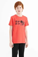 Tommylife Toptan Garson Boy O Yaka Standart Kalıp Erkek Çocuk T-Shirt 11118 Coral Tommylife Toptan Garson Boy O Yaka Standart Kalıp Erkek Çocuk T-Shirt 11118 Coral