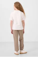 Tommylife Toptan O Yaka Baskılı Lastik Paçalı Standart Fit Kız Çocuk Eşofman Takım 75186 Ekru Koyu Bej Tommylife Toptan O Yaka Baskılı Lastik Paçalı Standart Fit Kız Çocuk Eşofman Takım 75186 Ekru Koyu Bej