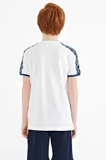 Tommylife Toptan O Yaka Standart Kalıp Baskılı Erkek Çocuk T-Shirt 11121 Beyaz Tommylife Toptan O Yaka Standart Kalıp Baskılı Erkek Çocuk T-Shirt 11121 Beyaz