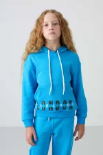 Tommylife Toptan 7-15 Yaş Kapüşonlu Oversize Kız Çocuk Eşofman Takımı 75147 Mavi Tommylife Toptan 7-15 Yaş Kapüşonlu Oversize Kız Çocuk Eşofman Takımı 75147 Mavi