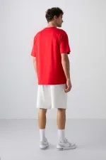 Tommylife Toptan O Yaka Oversize Baskılı Erkek T-Shirt 88345 Fiesta Tommylife Toptan O Yaka Oversize Baskılı Erkek T-Shirt 88345 Fiesta