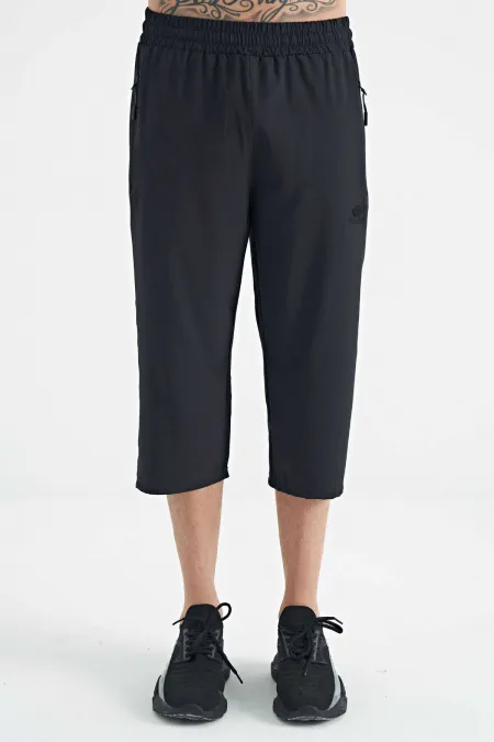 Tommylife Toptan Standart Kalıp Aktif Spor Erkek Kapri 83096 Antrasit