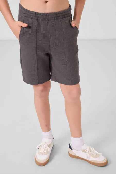Tommylife Toptan Pamuklu Yumuşak Dokulu Standart Fit Basic Erkek Çocuk Şort 11289 Koyu Gri Tommylife Toptan Pamuklu Yumuşak Dokulu Standart Fit Basic Erkek Çocuk Şort 11289 Koyu Gri