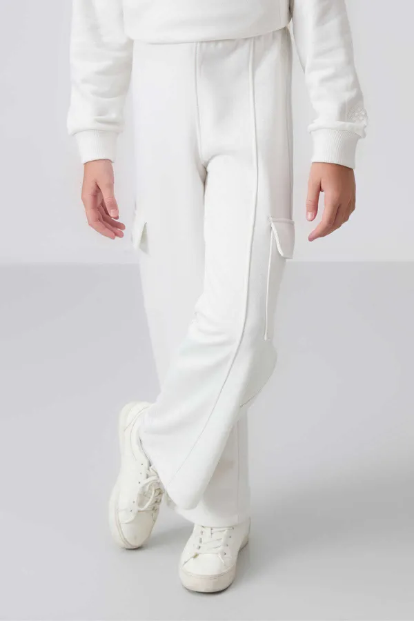 Tommylife Toptan 7-15 Yaş Dik Yaka Standart Kalıp Kız Çocuk Eşofman Takımı 75159 Ekru Tommylife Toptan 7-15 Yaş Dik Yaka Standart Kalıp Kız Çocuk Eşofman Takımı 75159 Ekru