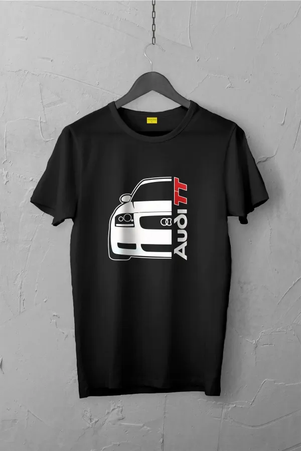 Audi Tt Mk1 Tasarımlı Tshirt , Unisex Premium, Çatlama Solma Yapmaz / Otomobil
