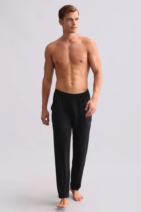 Mısırlı Erkek Modal Düz Paça Pantolon Antrasit