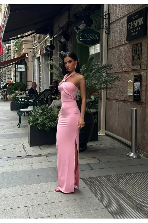 Halter Neck Dress